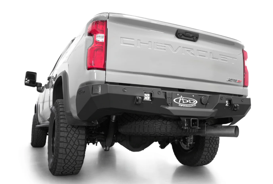 2024+ Chevy Silverado 2500/3500 Shadow Series Design Rear Bumper