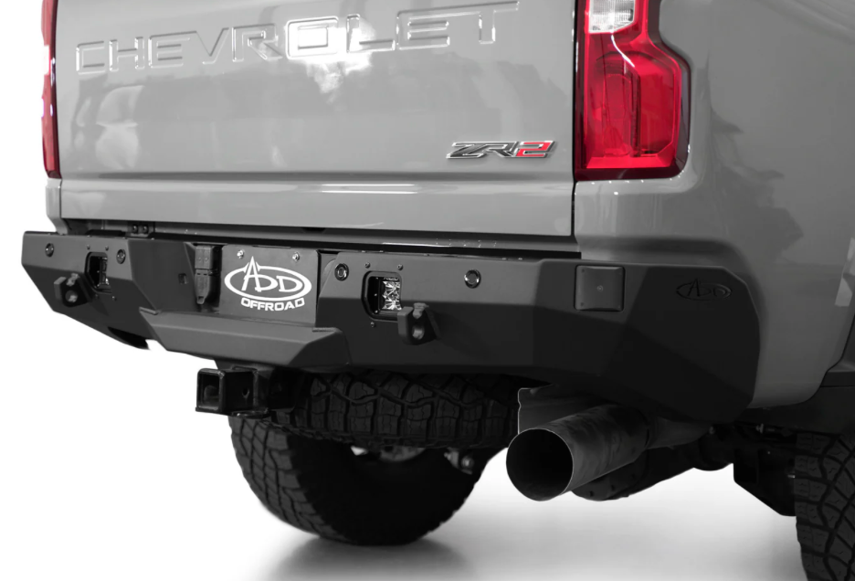 2024+ Chevy Silverado 2500/3500 Shadow Series Design Rear Bumper