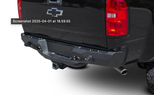 2017-2020 Chevy Colorado ZR2 Tactical Armor Rear Bumper