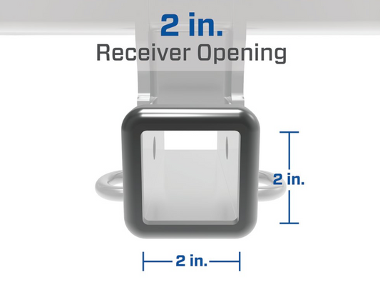 Heavy-Duty Class 3 Trailer Hitch | 2-Inch Receiver | Black Powder Coat | Fits Mazda CX-90 (2024-2025) & CX-70 (2025)