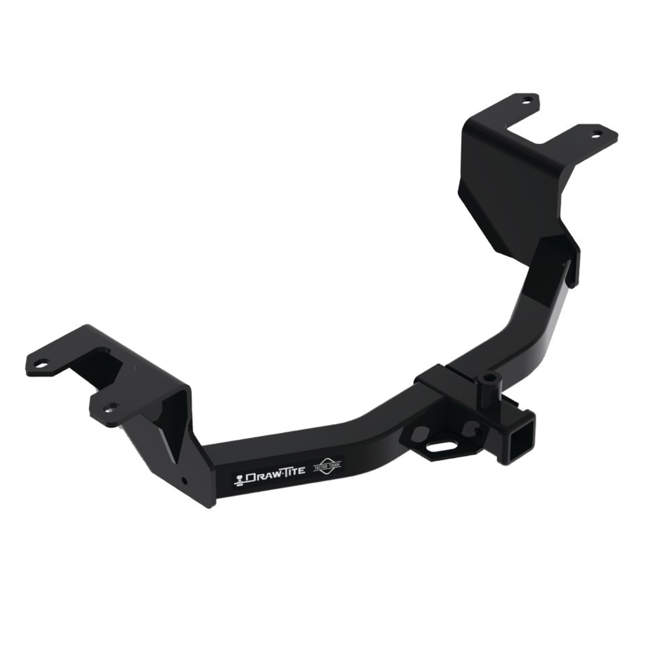 Heavy-Duty Class 4 Trailer Hitch | 2-Inch Square Receiver | Black | Compatible with Chevrolet Silverado 1500 & GMC Sierra 1500 (2019-2025)