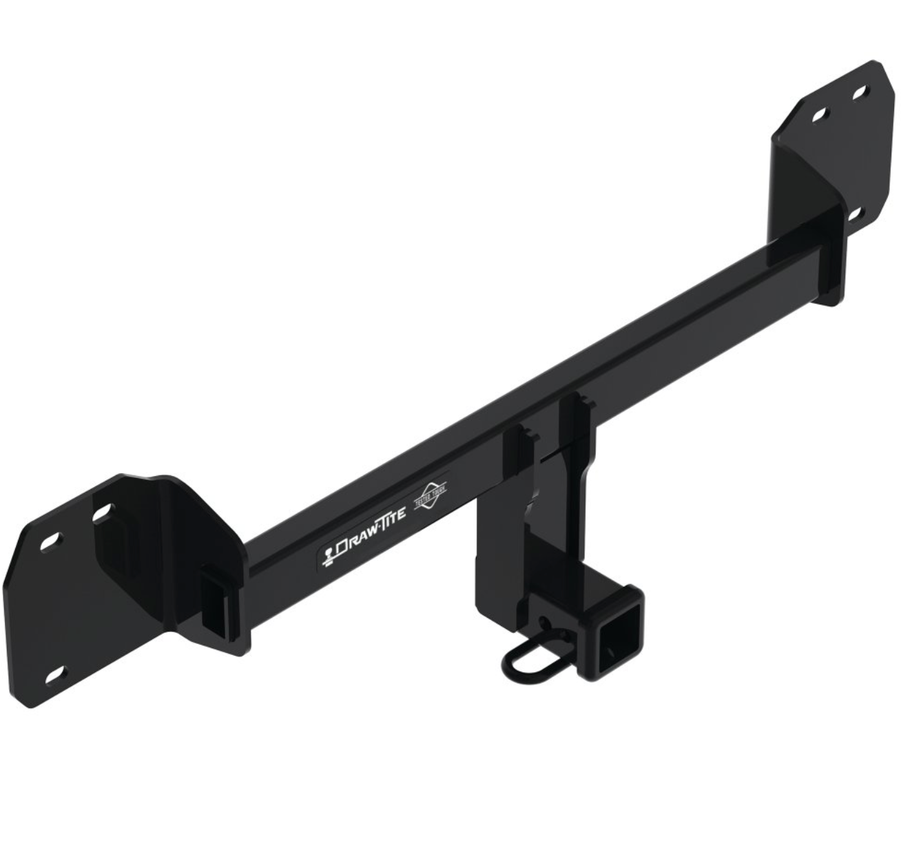 Class 3 Trailer Hitch, 2 Inch Square Receiver, Black | Compatible with Volvo XC40 (2019-2025) & Volvo XC40 Recharge (2021-2024)