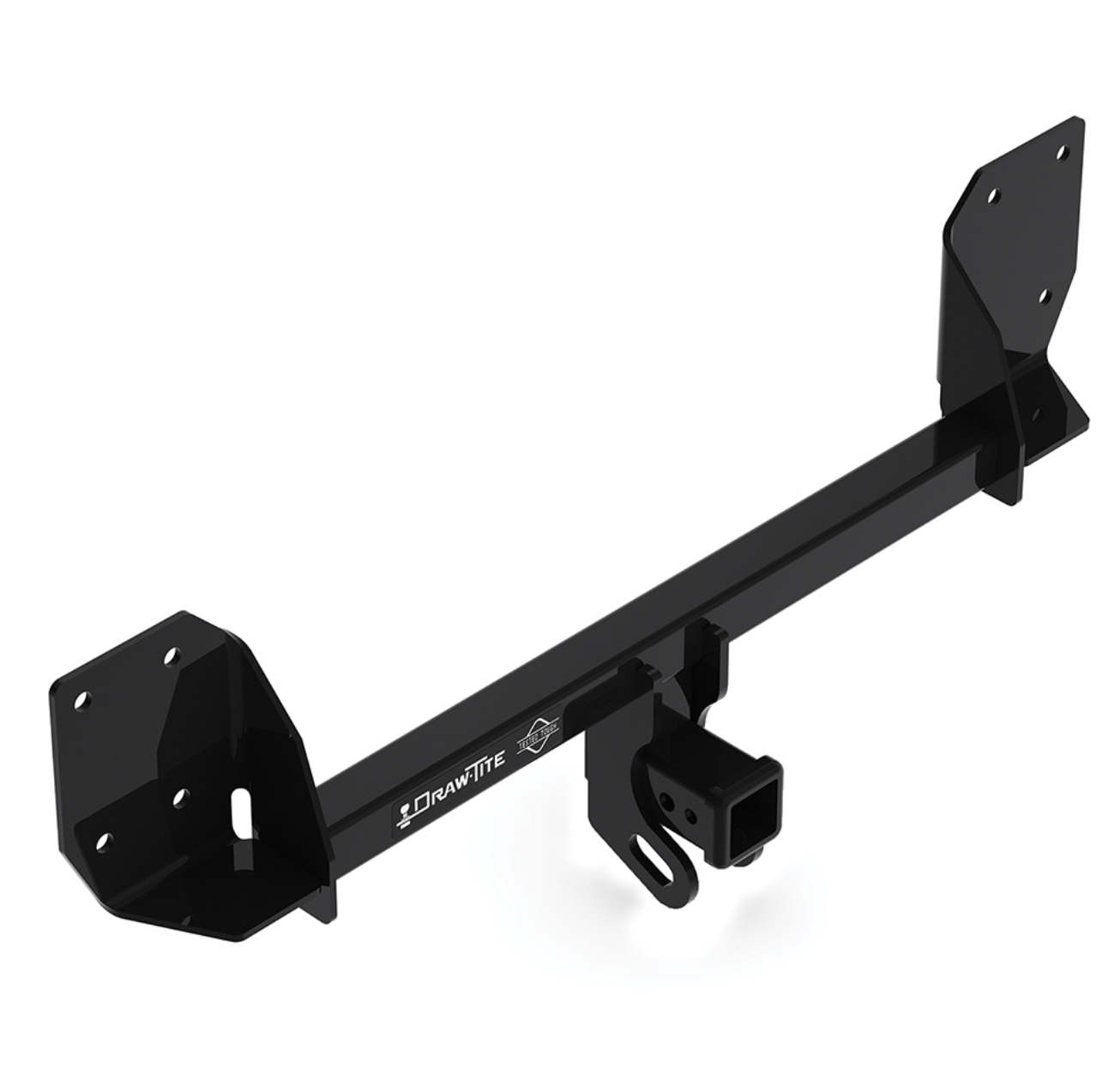 Class 4 Trailer Hitch, 2 Inch Square Receiver, Black | Compatible with Volvo XC60 (2018-2025) & XC90 (2016-2025)