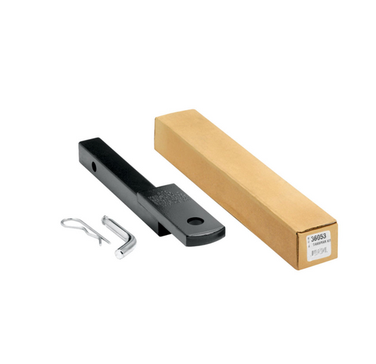 Trailer Hitch Ball Mount | Fits 1-1/4 Inch Square Receiver | 1.25 Inch Drop | 0.625 Inch Rise | 3,500 lbs Capacity | Includes Pin & Clip | Black