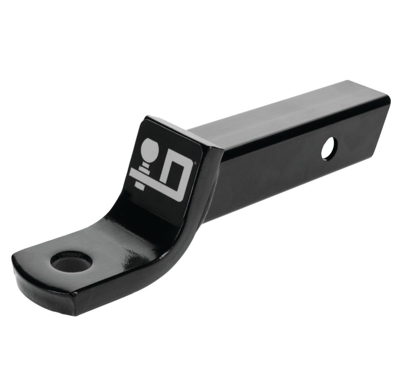 Trailer Hitch Ball Mount | Fits 2 Inch Square Receiver | 2 Inch Drop | 0.75 Inch Rise | 7,500 lbs. Capacity | Black