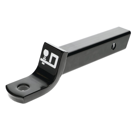 Heavy-Duty Trailer Hitch Ball Mount | 2-Inch Drop & 0.75-Inch Rise | 6,000 lbs Capacity | Fits 2-Inch Square Receiver | Black