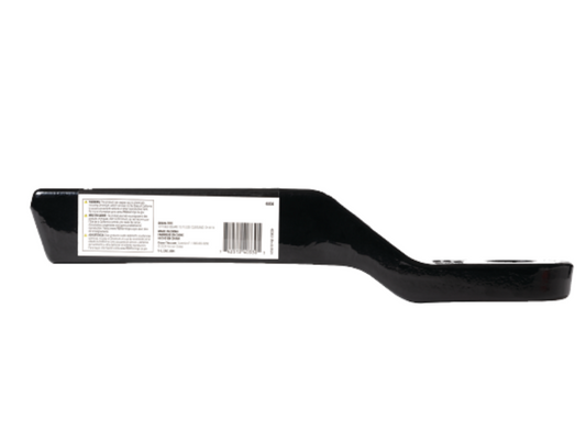 Trailer Hitch Ball Mount | Fits 2-Inch Receiver | 2-Inch Drop & 1-Inch Rise | 16,000 lbs Towing Capacity | Black Finish