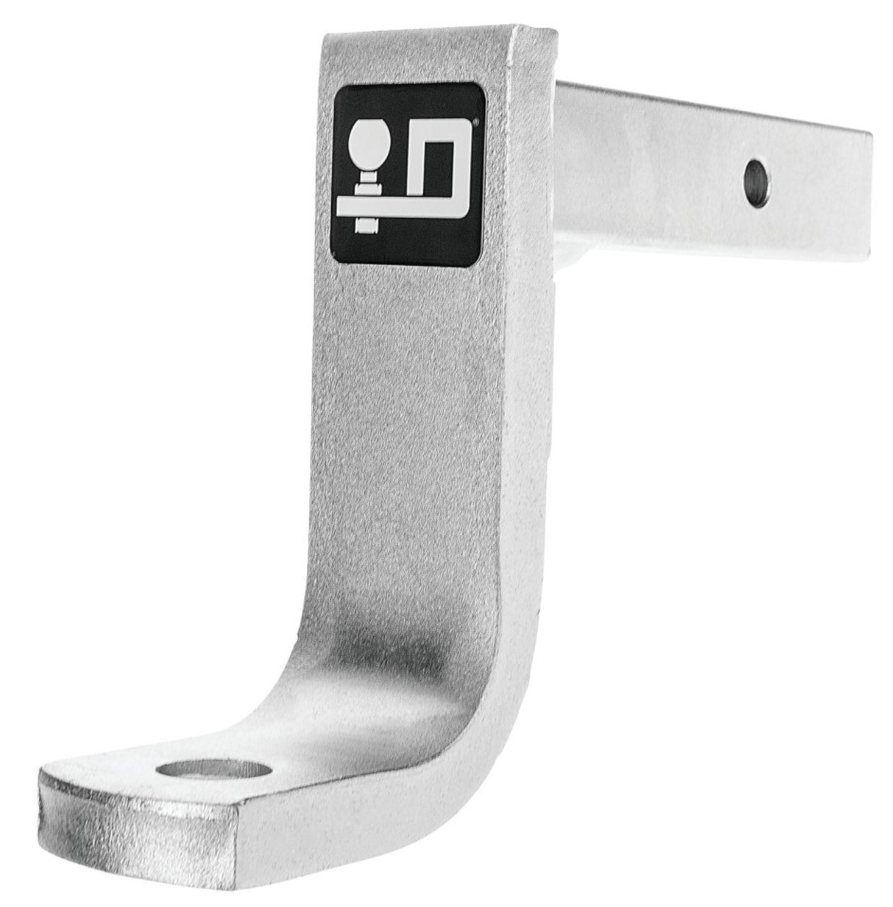 Trailer Hitch Ball Mount | Fits 2 Inch Square Receiver | 8 Inch Drop | 7 Inch Rise | 12,000 lbs. Capacity | Zinc