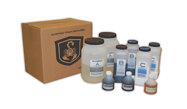 2 Gallon Spray In Bed Liner Kit
