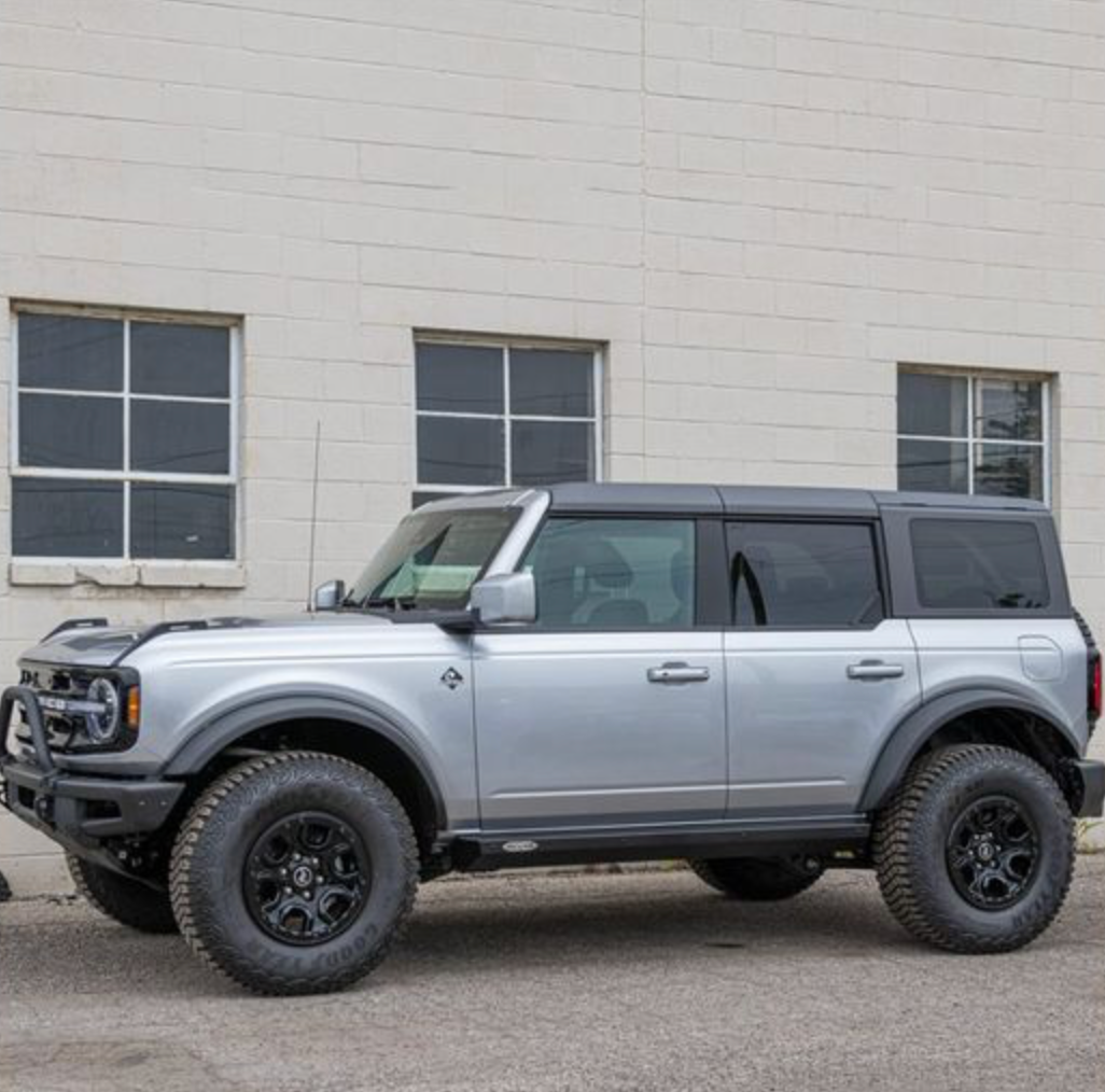 FORD BRONCO 4 DOOR STEP SLIDERS 3RD GEN (2 BOXES) 2021-2022