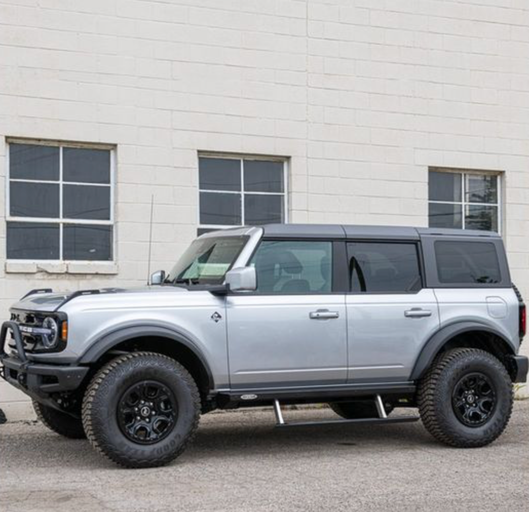 FORD BRONCO 4 DOOR STEP SLIDERS 3RD GEN (2 BOXES) 2021-2022