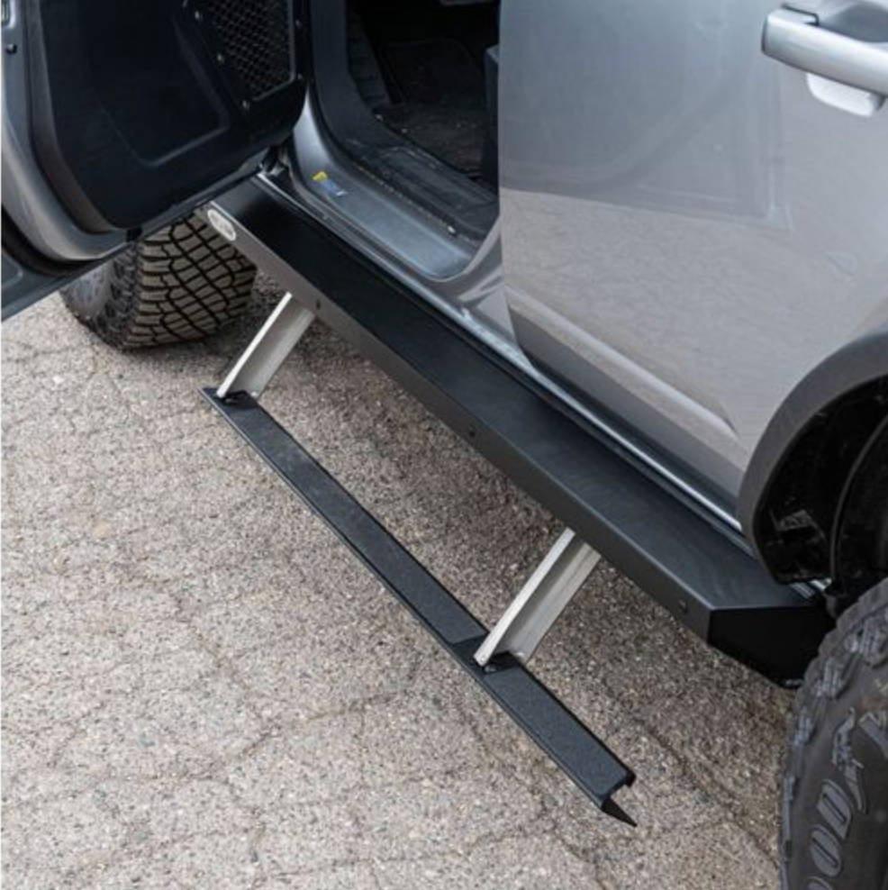 FORD BRONCO 4 DOOR STEP SLIDERS 3RD GEN (2 BOXES) 2021-2022