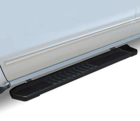 6IN OEM RUNNING BOARDS-BLACK TEXTURED FOR NISSAN TITAN (2004-2020) & FORD RANGER (2019-2020)