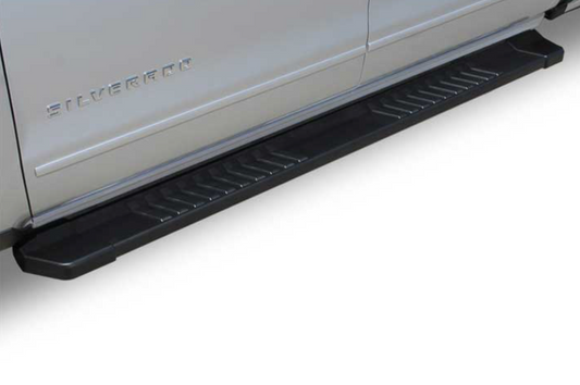 Ford F150 CREW CAB F250/F350 SD CREW CAB 6IN BLACK TEXTURED ALUMINUM OEM RUNNING BOARDS (Check Description For Years)