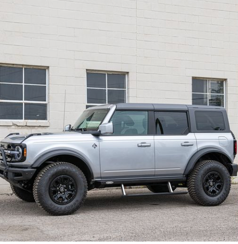 (PASSENGER SIDE) FORD BRONCO 4 DOOR STEP SLIDERS 3RD GEN PASSENGER SIDE SUB PART 2021-2022