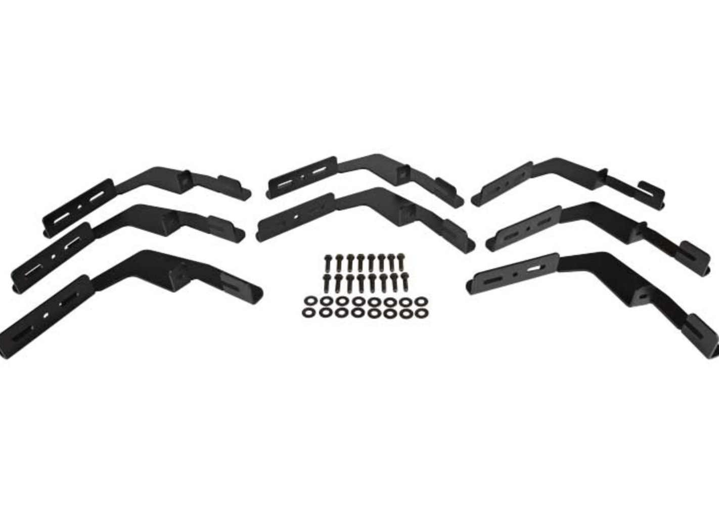 CHEVY/GMC SILVERADO/SIERRA 1500/2500HD/3500HD CREW CAB GRIP STEP 7IN RUNNING BOARDS BRACKET KIT