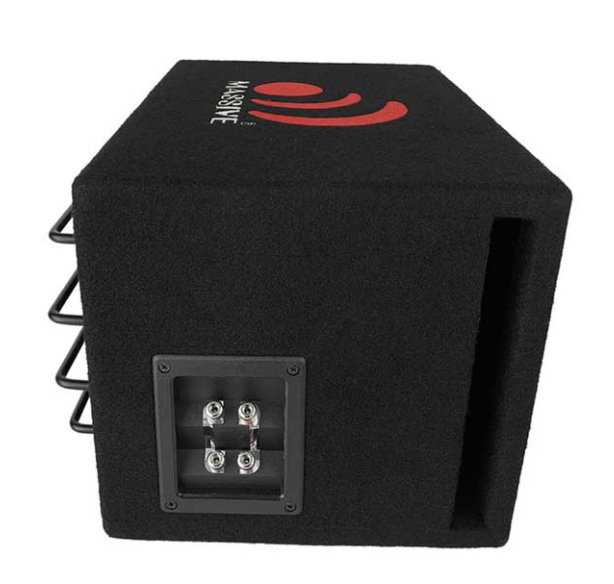 6 IN, 1.5IN 4-LAYER V.C. 250W/500W POWER RANGE, 14IN X 9IN X 8IN Loaded Box Subwoofer