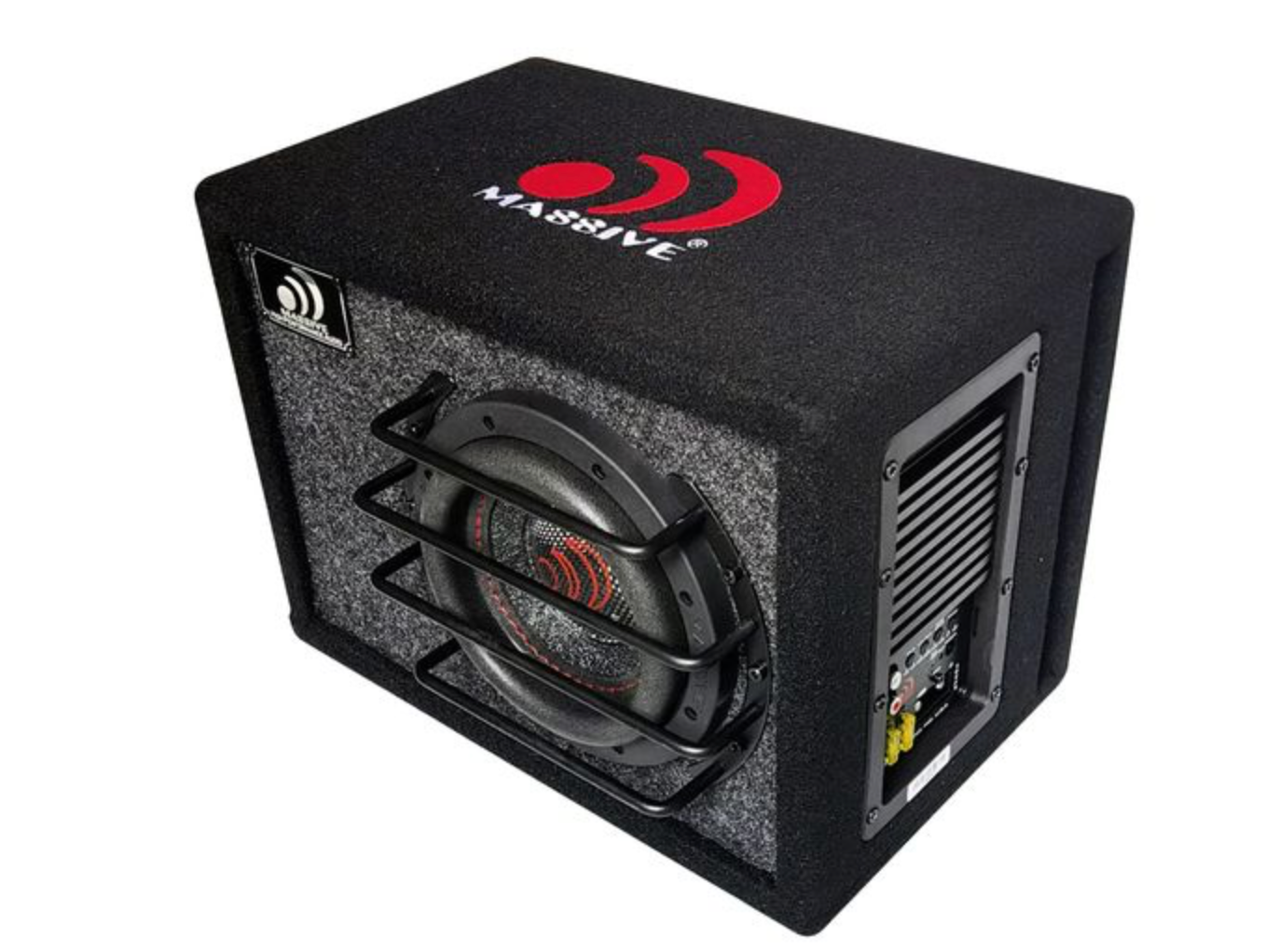6.5IN 250 WATTS RMS CLASS A/B POWERED SUBWOOFER IN PORTED ENCLOSURE Loaded Subwoofer