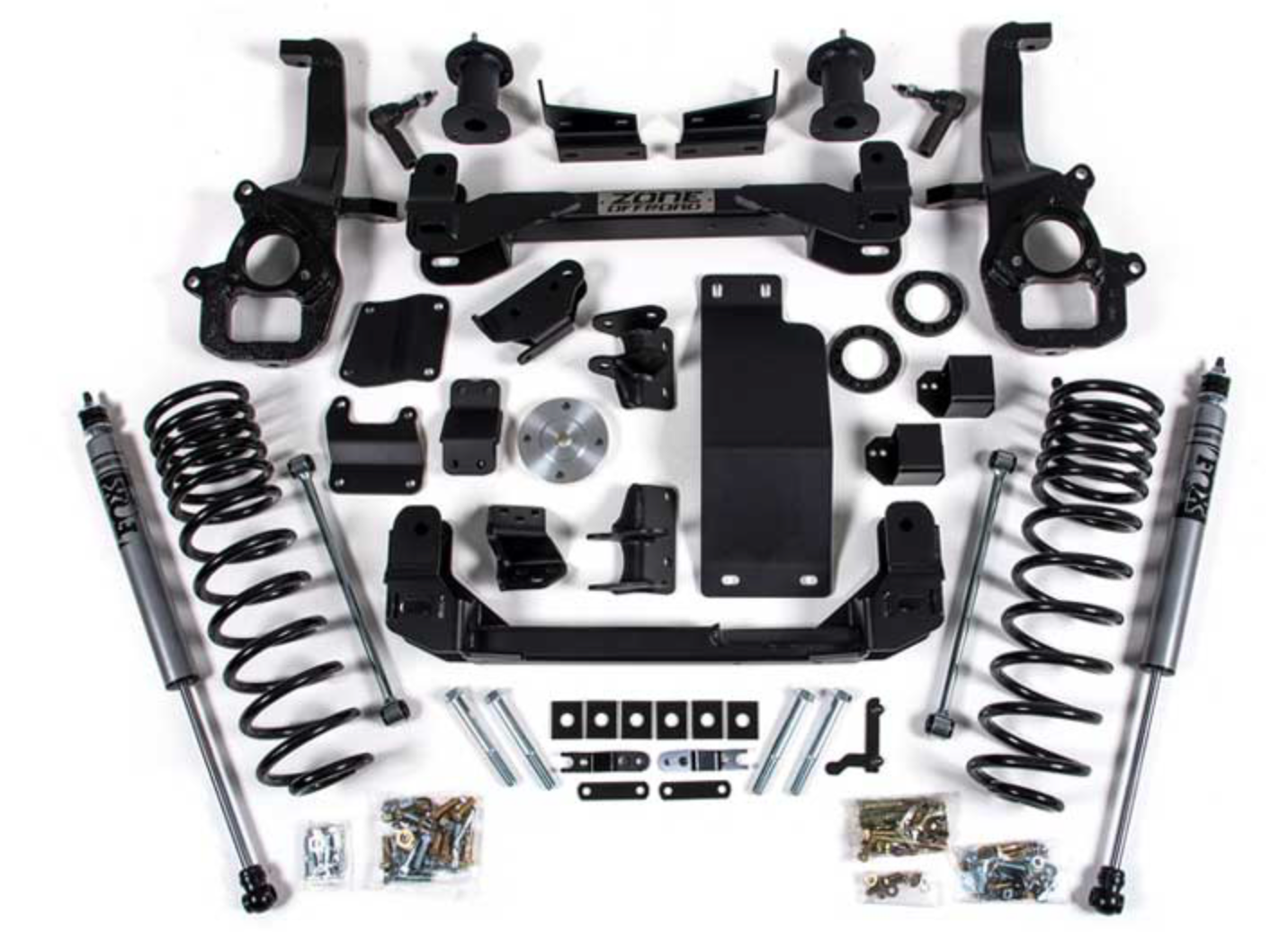 2025 RAM 1500 4WD 4IN FRONT 3IN REAR SUSPENSION LIFT SYSTEM - STANDARD BORE - FO