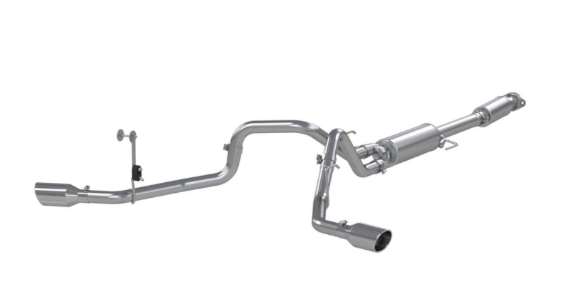 2021-2025 FORD F-150 V6 2.7L/3.5L ECOBOOST 5.0L SS 3 IN CAT-BACK 2.5 IN DUAL SPLIT SIDE EXHAUST