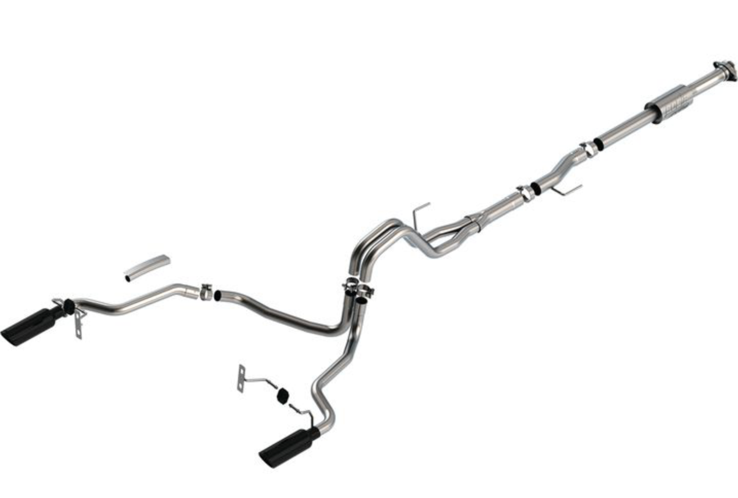 2021-2025 FORD F-150 2.7L/3.5L V6 4DR CC SB EC STB SS CAT-BACK ATAK BORLA EXHAUST SYSTEM