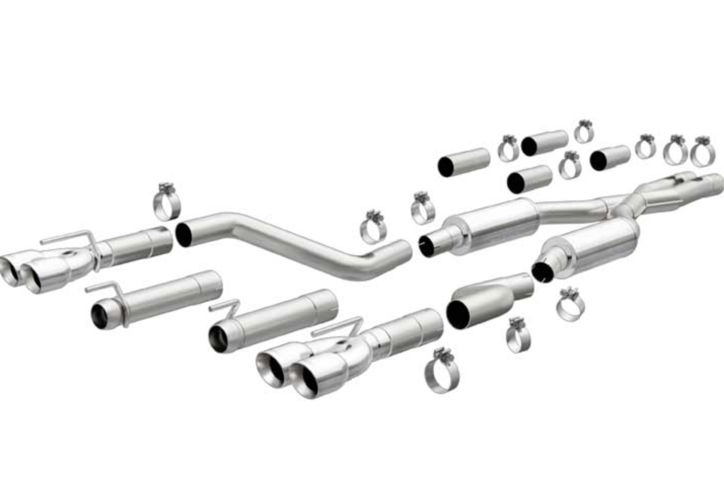 2015-2023 DODGE CHALLENGER V8 5.7.L COMPETITION SERIES CAT-BACK EXHAUST SYSTEM