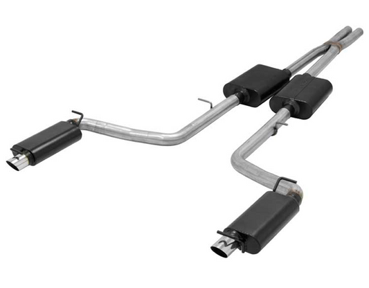 2015-2023 DODGE CHARGER 3.6L V6 SE/SXT/ 2015-2023 CHRYSLER 300S 3.6L V6 CAT-BACK SUPER 44 SERIES MUFFLERS 409S STAINLESS STEEL