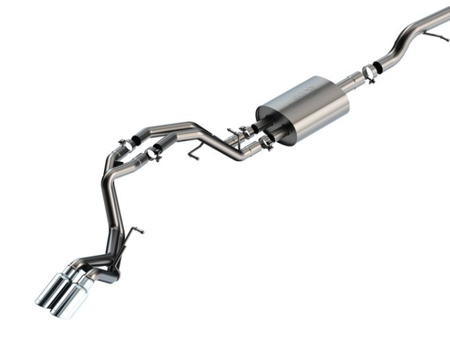 2021-2025 CHEVY TAHOE/GMC YUKON V8 5.3L V8 CAT-BACK TOURING EXHAUST SYSTEM W/CHROME TIPS