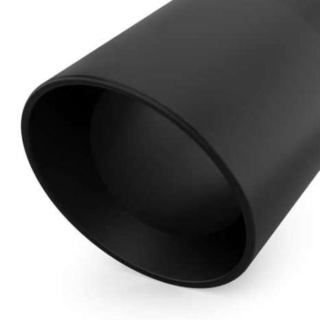 2018-2024 JEEP WRANGLER STREET SERIES AXLE-BACK EXHAUST SYSTEM BLACK