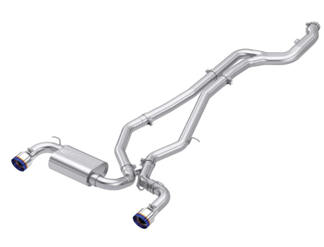2020-2025 TOYOTA SUPRA 3.0L SS 3 IN CAT-BACK DUAL REAR OUTLET W/BURNT END TIPS