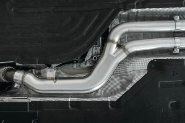 2020-2025 TOYOTA SUPRA 3.0L SS 3 IN CAT-BACK DUAL REAR W/CARBON FIBER TIPS
