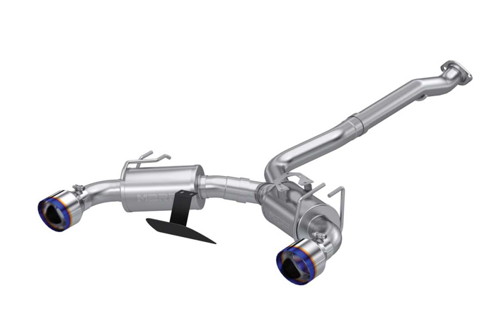 2023-2025 TOYOTA COROLLA GR 1.6L SS 3 IN CAT-BACK EXHAUST SYSTEM DUAL BURNT END TIPS