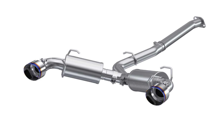 2022-2025 TOYOTA GR86 & 2013-2025 SUBARU BRZ SS 3 IN CAT-BACK EXHAUST DUAL SPLIT REAR EXIT W/BURNT END
