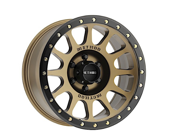 18X9 NV 6X5.5 4.5IN B/S -12 O/S BRONZE/BLACK STREET LOC (Check Description For Vehicles This Fits)