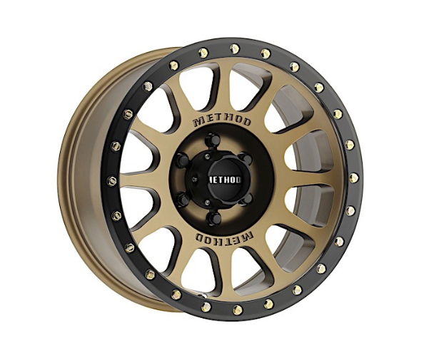 17X8.5 NV 6X135 4.75IN B/S 0 O/S BRONZE/BLACK STREET LOC (Check Description For Vehicles This Fits)