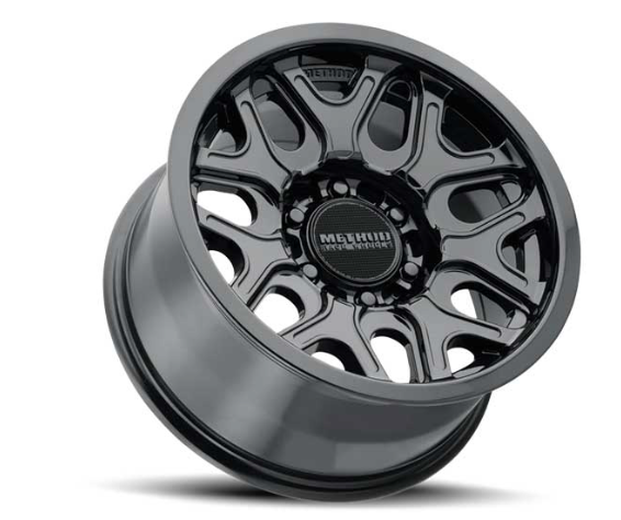 MR322, 20X9, +12MM OS, 6X135, 87MM CB, GLOSS BLACK (Check Description For Vehicles This Fits)
