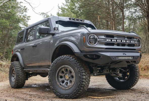 2021-2024 FORD BRONCO VICOWL MATTE BLACK LIGHTBROW