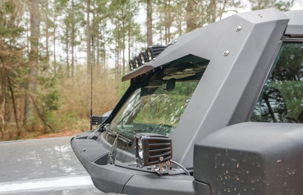 2021-2024 FORD BRONCO VICOWL MATTE BLACK LIGHTBROW