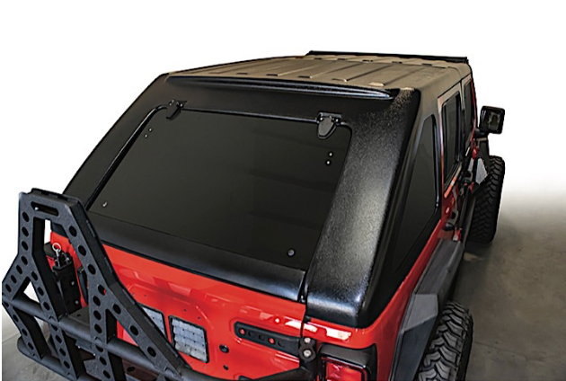 2018-2021 JEEP WRANGLER 4DR 2PC HARD TOP - (RAZOR FAST BACK)(NO WIPER, NO DEFROST)