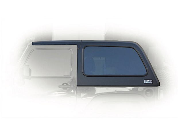 2007-2017 JEEP WRANGLER & 2018 JEEP WRANGLER JK 2DR 2PC HARD TOP - (FAST BACK)(NO DEFROST, NO WIPER)