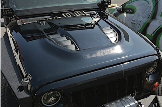 2007-2017 JEEP WRANGLER & 2018 JEEP WRANGLER JK 10TH ANNIVERSARY REPLICA HOOD