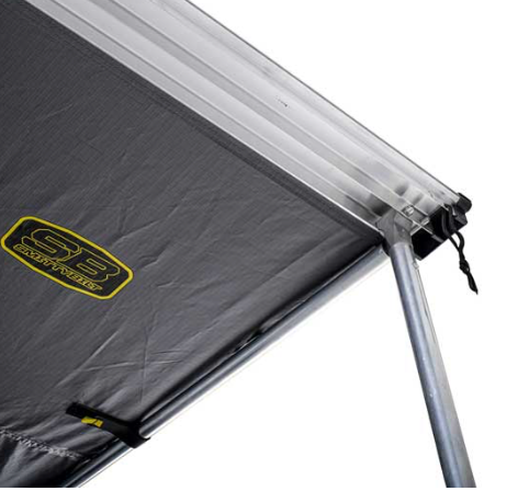 GEN2 8FT TENT AWNING; 8.2FT X 6.2FT LONG; TACTICAL GRAY
