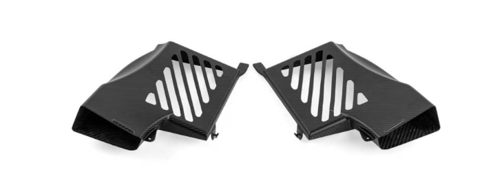 2020-2025 PORSCHE 911 (992) CARBON FIBER INTERCOOLER DUCTS, MATTE