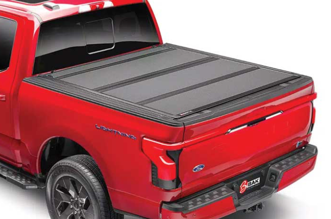 2024-2025 FORD RANGER 5FT BAKFLIP MX4 HARD FOLDING TONNEAU COVER BLACK