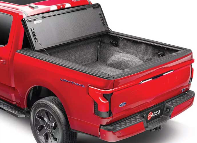 2024-2025 FORD RANGER 5FT BAKFLIP MX4 HARD FOLDING TONNEAU COVER BLACK