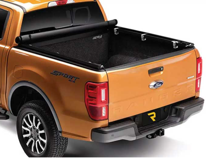 2024-2025 FORD RANGER 5FT TRUXPORT SOFT ROLLING TONNEAU COVER BLACK