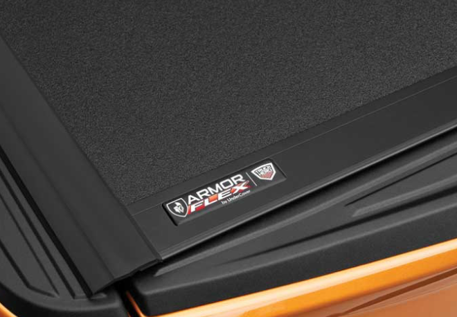 2024-2025 FORD RANGER 5FT ARMORFLEX HARD FOLDING TONNEAU COVER BLACK