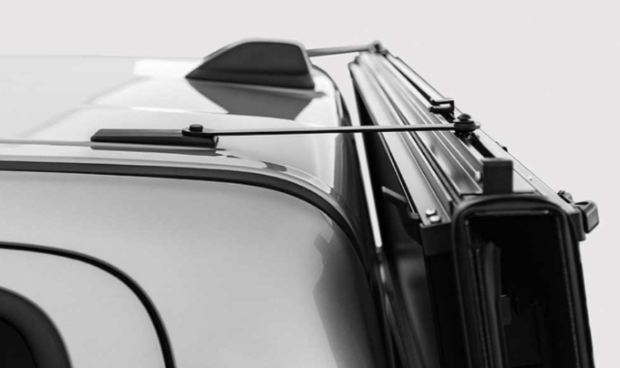 2022-2025 HYUNDAI SANTA CRUZ 4FT (HYBRID COVER) STANCE HARD COVER BLACK URETHANE TONNEAU COVER