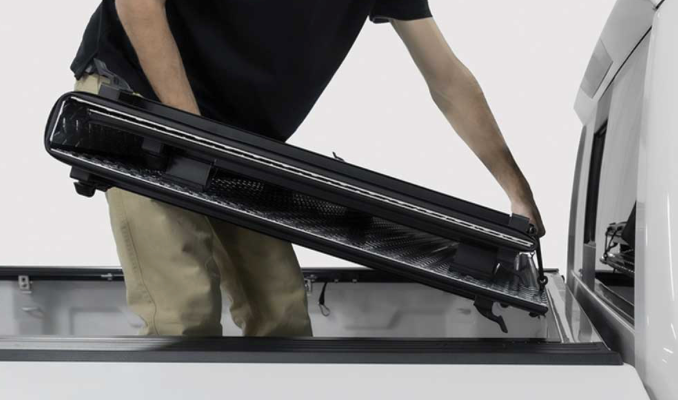 2022-2025 HYUNDAI SANTA CRUZ 4FT (HYBRID COVER) STANCE HARD COVER BLACK DIAMOND MIST TONNEAU COVER