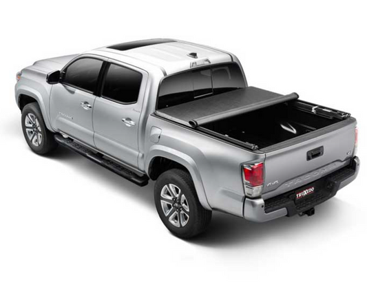 2022-2025 TOYOTA TUNDRA 6.7 TRUXPORT W/ DECK RAIL SYSTEM BLACK SOFT ROLL UP